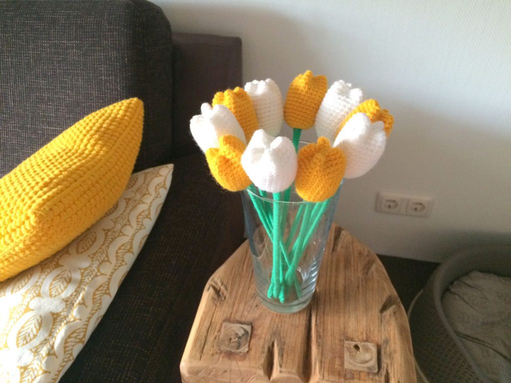 Een bosje tulpen haken – Gastblog | DIY