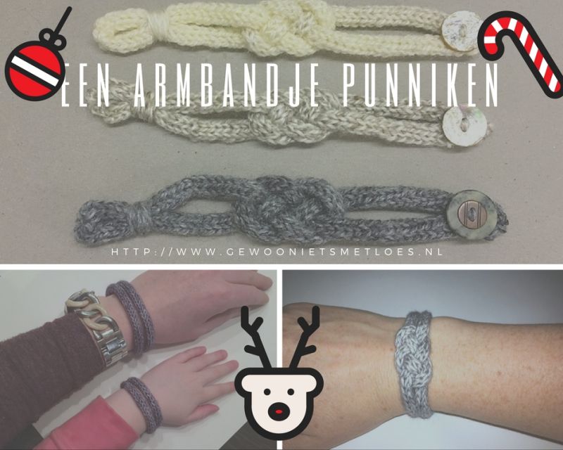Een armbandje punniken | DIY